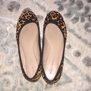 Banana Republic Leopard print ballet flats